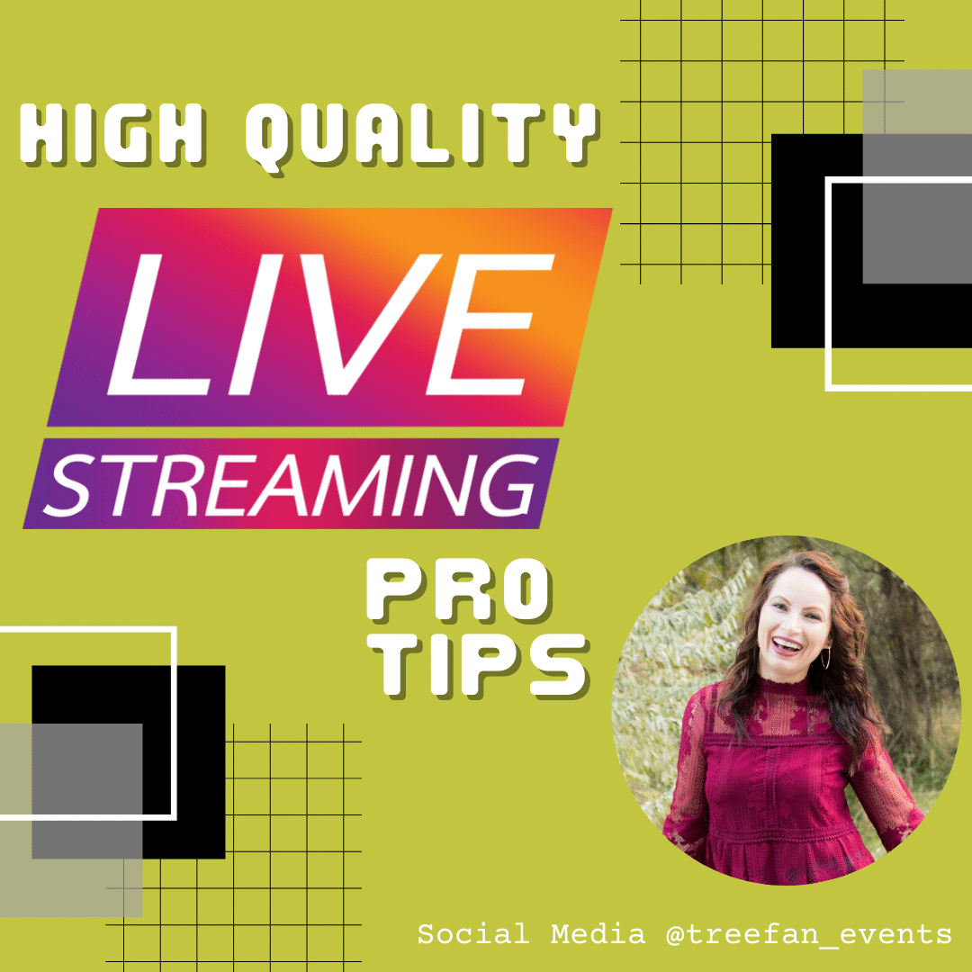 Howto achieve a highquality livestream