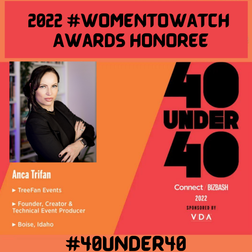 Award Honoree: 40 Under 40 and #womentowatch