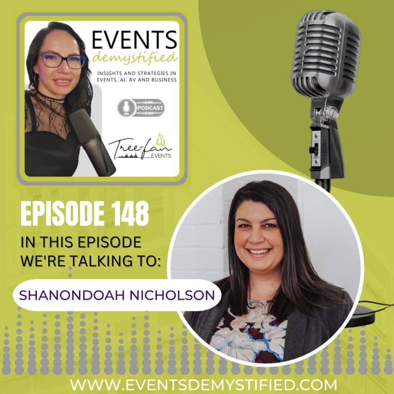 148: Corporate Events: ROI, Engagement, and Keeping It Real ft Shanondoah Nicholson