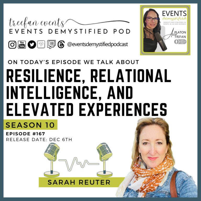 167: Resilience, Relational Intelligence, and Elevated Experiences with Sarah Reuter