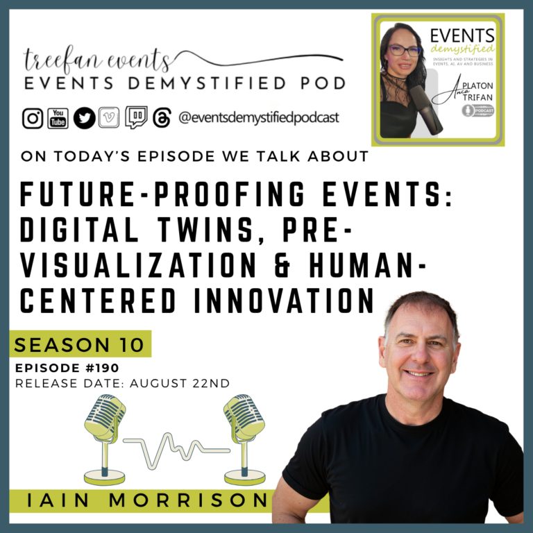 190: Future-Proofing Events: Digital Twins, Pre-Visualization & Human-Centered Innovation