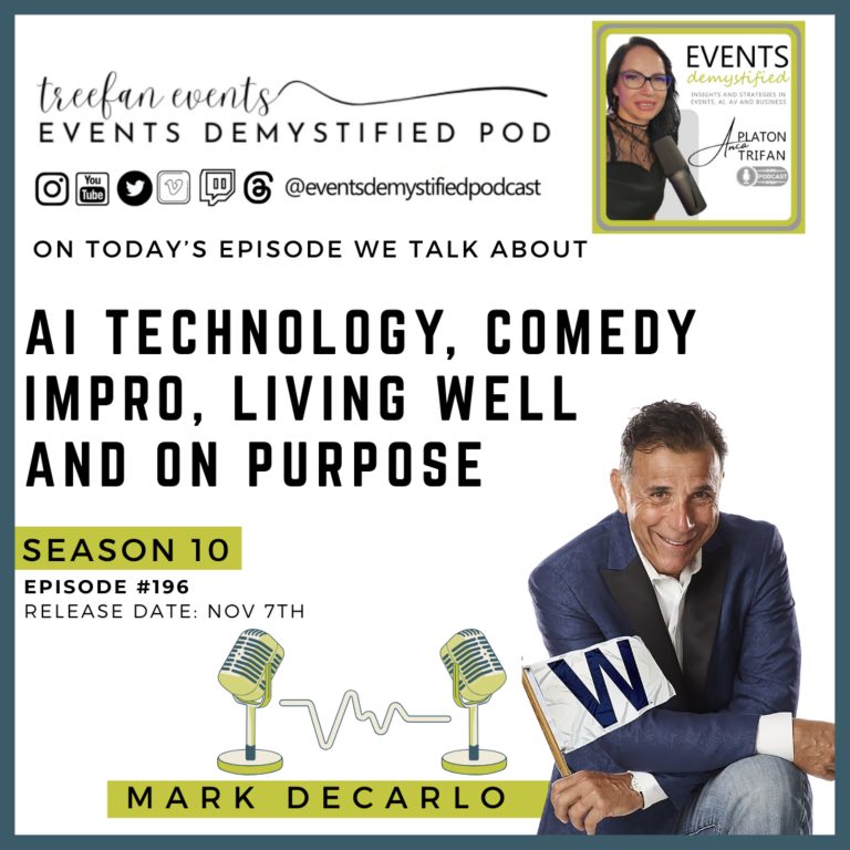 196: AI Technology, Improv & Living Well and on Purpose ft. Mark DeCarlo