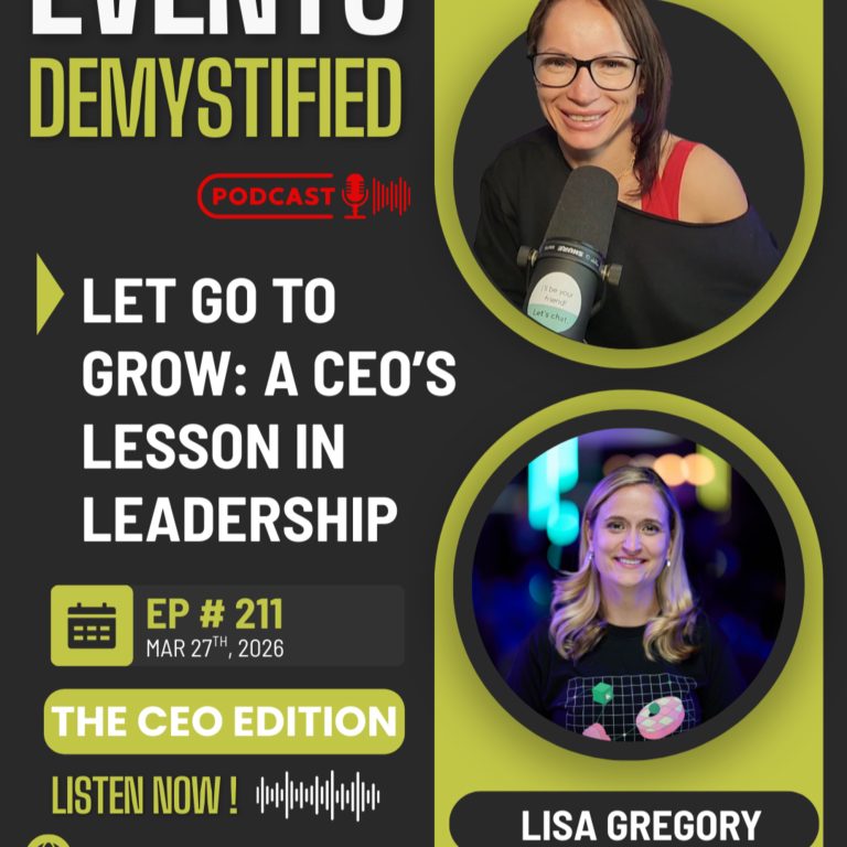211: Let Go to Grow: A CEO’s Lesson in Leadership ft Lisa Gregory