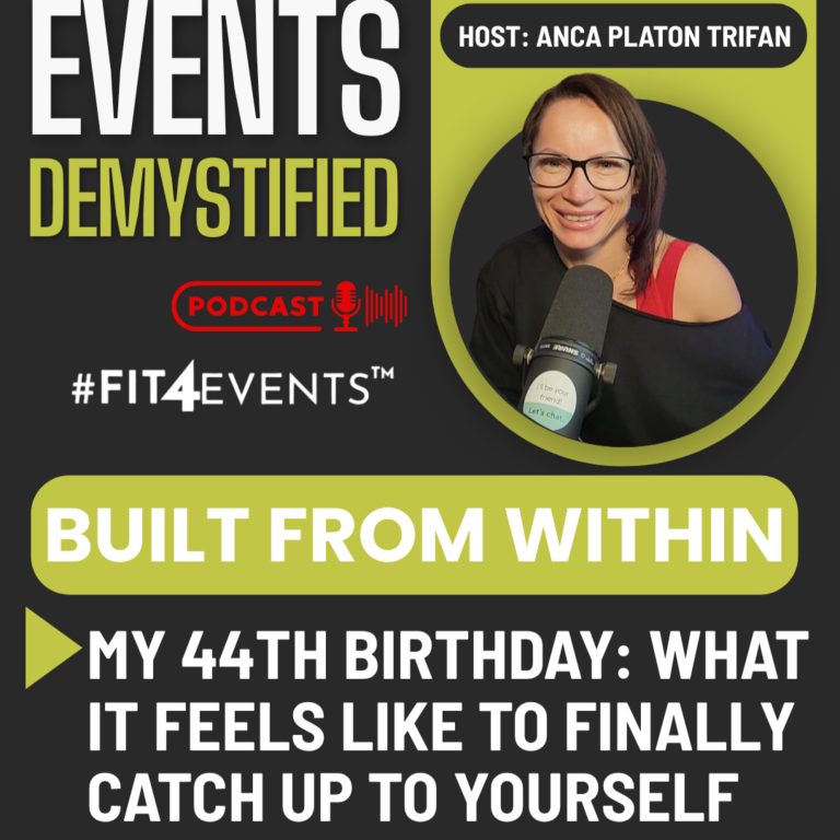 212: My 44th Birthday – What It Feels Like to Finally Catch Up to Yourself