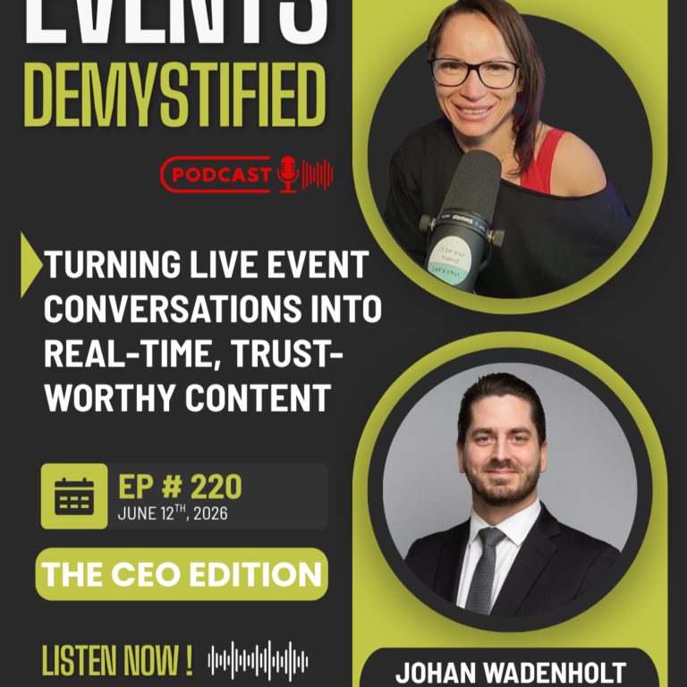 220: Turning Live Event Conversations Into Real-Time, Trustworthy Content