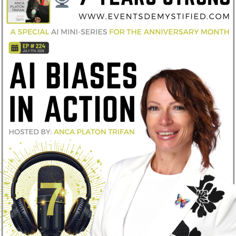 224: AI Biases & Stereotyping | 7-Year Podcast Anniversary ft Anca Platon Trifan